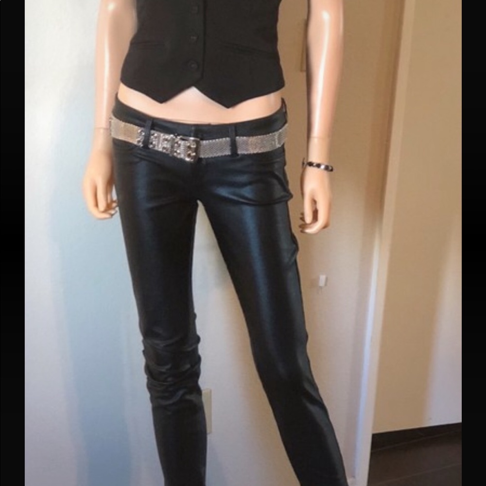Guess Pleather Style Pants